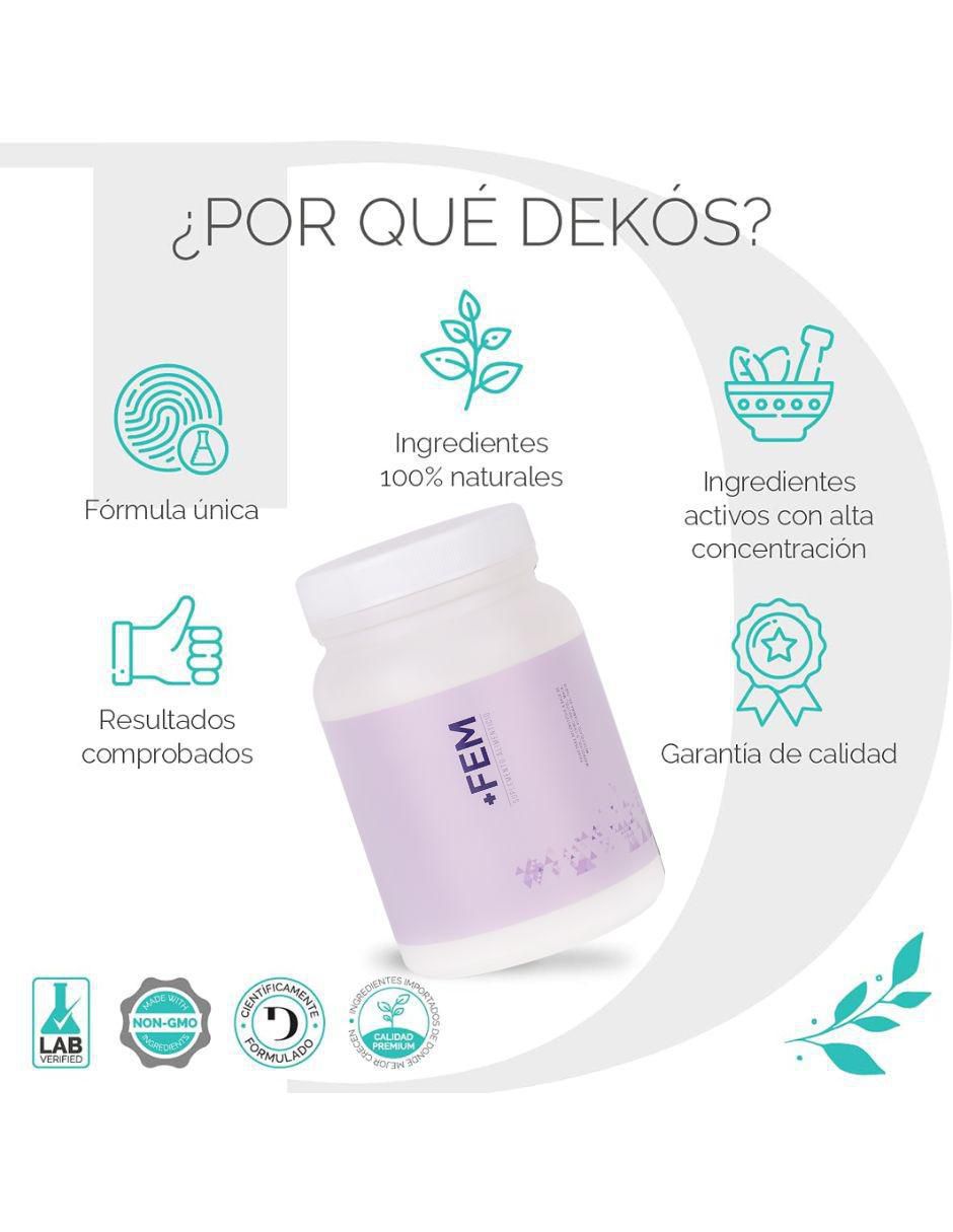 +FEM con myo-inositol y d-chiro inositol sabor naranja de 150 g 4