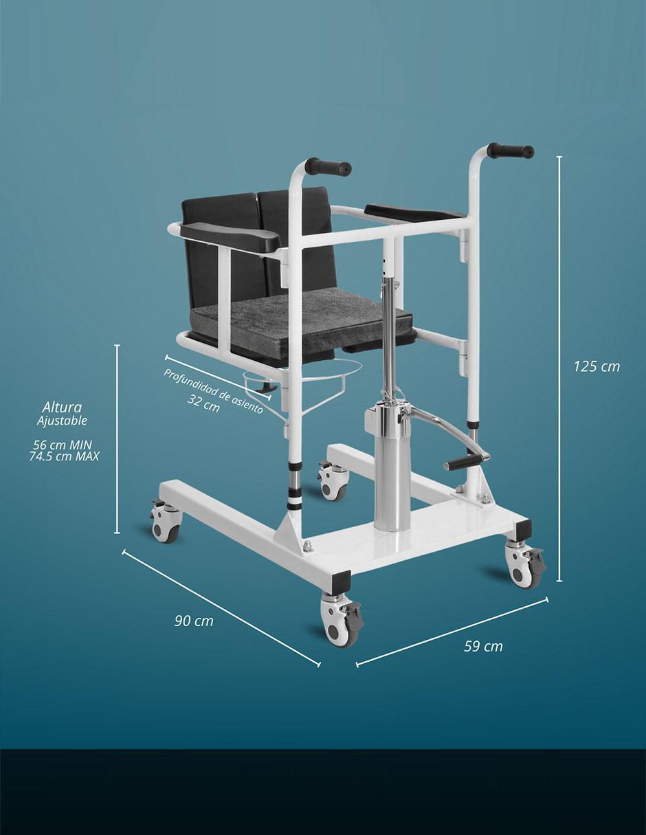 Silla transportadora Hidráulica 9