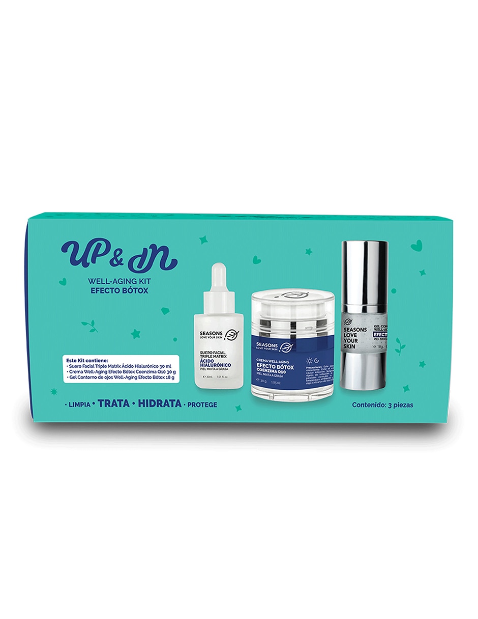 Kit tratamiento facial reafirmante antiedad 4