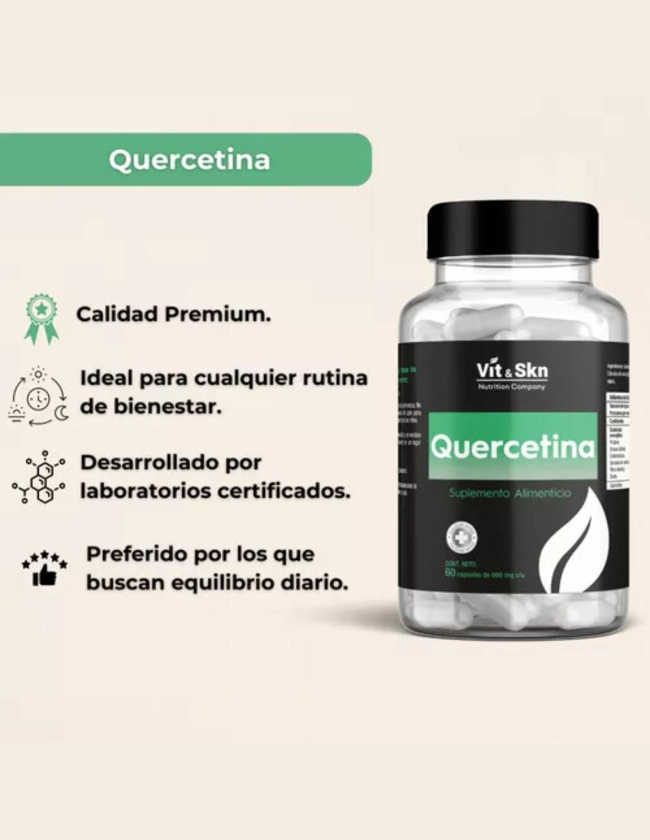 Quercetina de 60 cápsulas 3