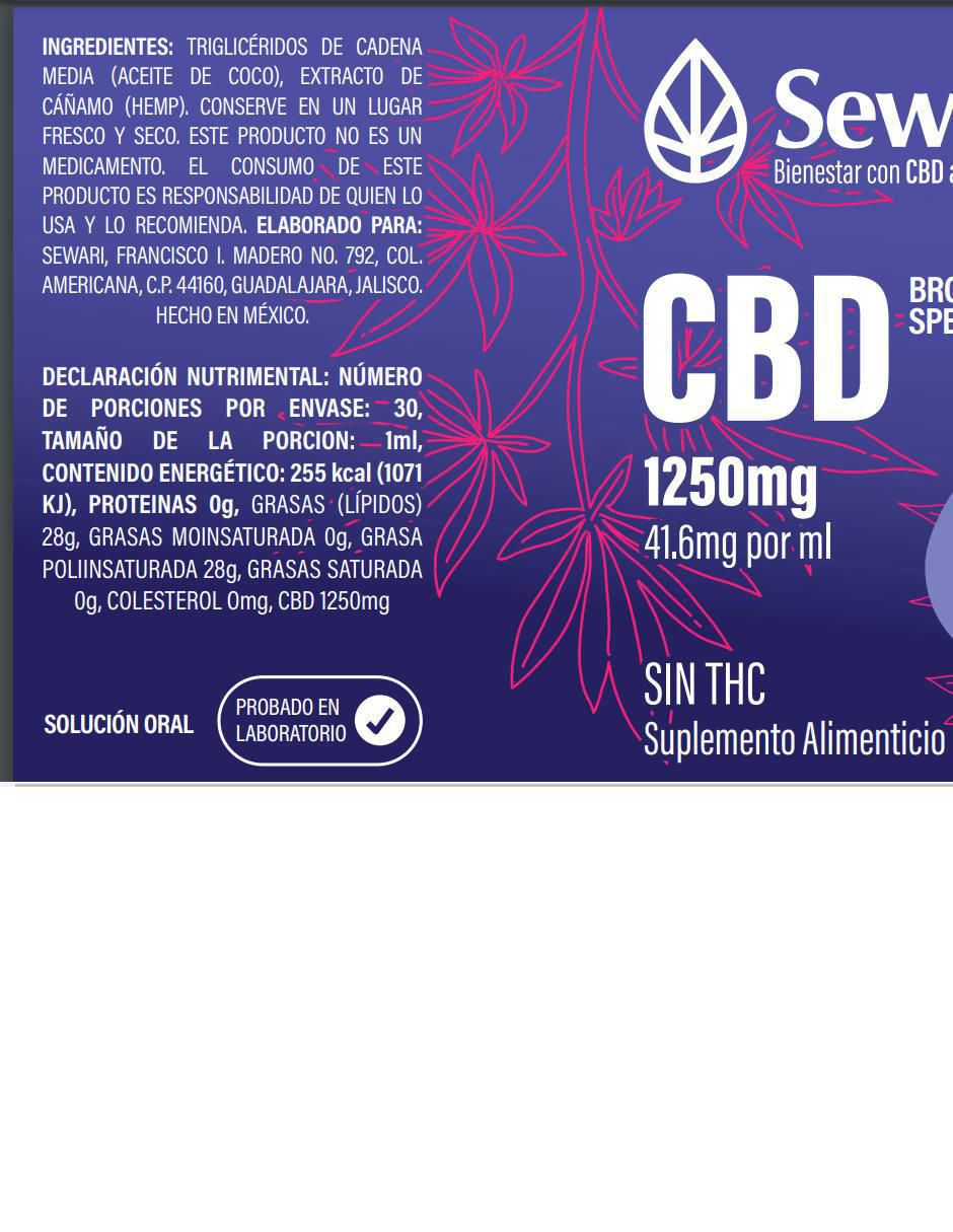 Gotas CBD Sin Thc sabor coco de 30 ml 2