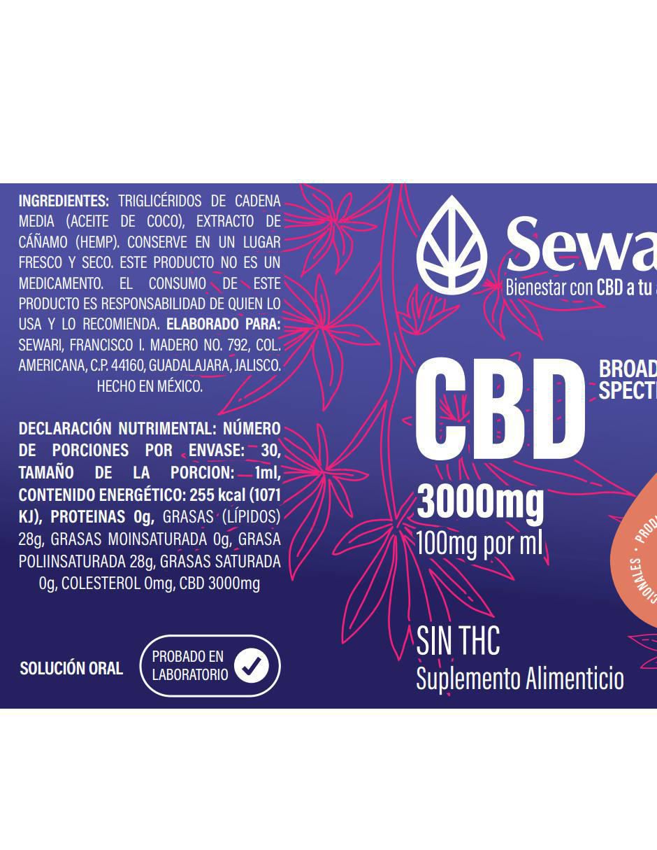 Gotas CBD Sin Thc sabor coco de 30 ml 2