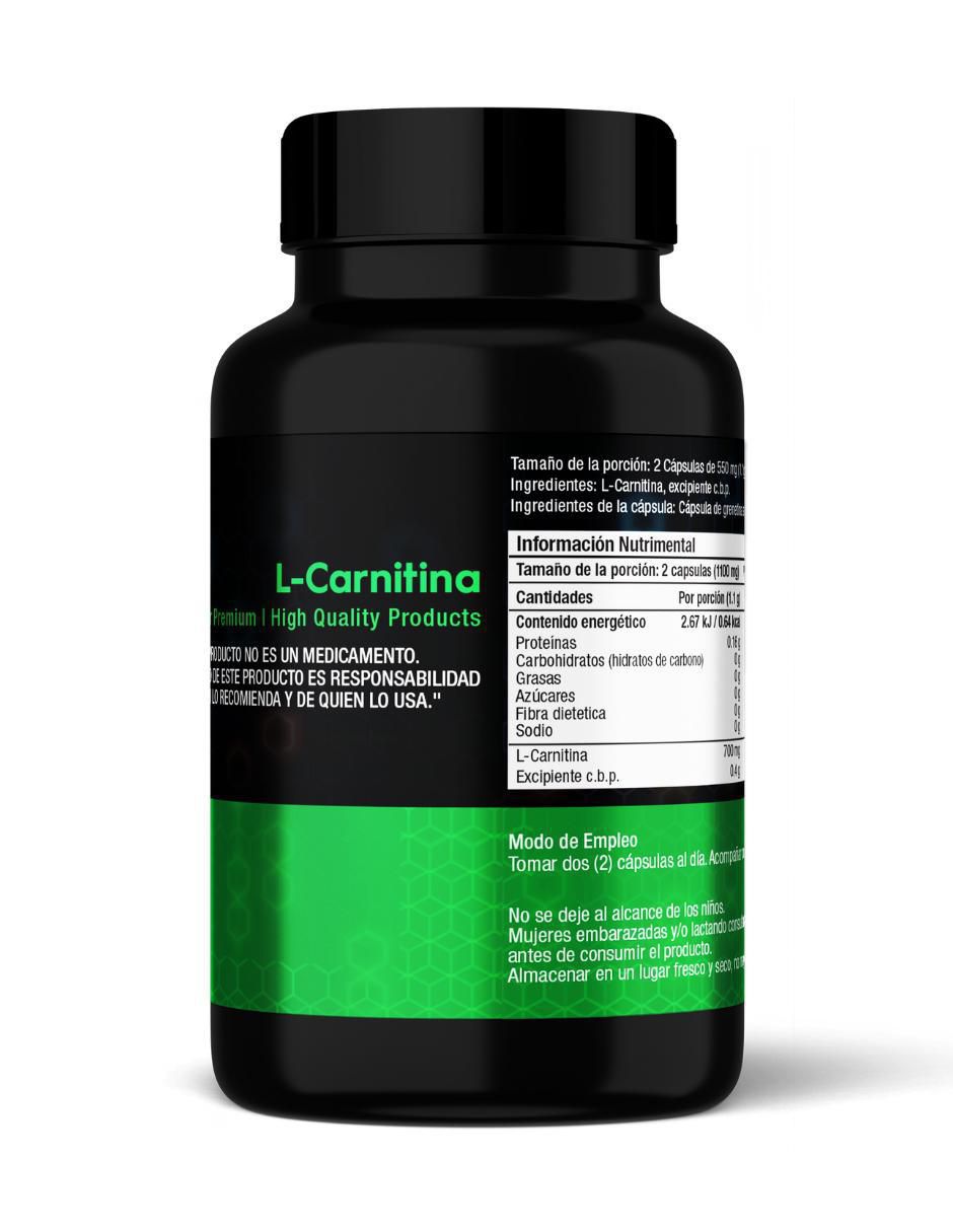 L-Carnitina de 100 cápsulas 2
