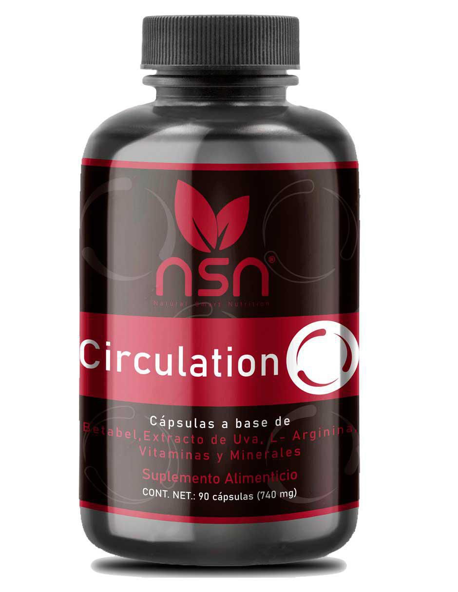 Dynamic Circulation con arginina de 90 cápsulas
