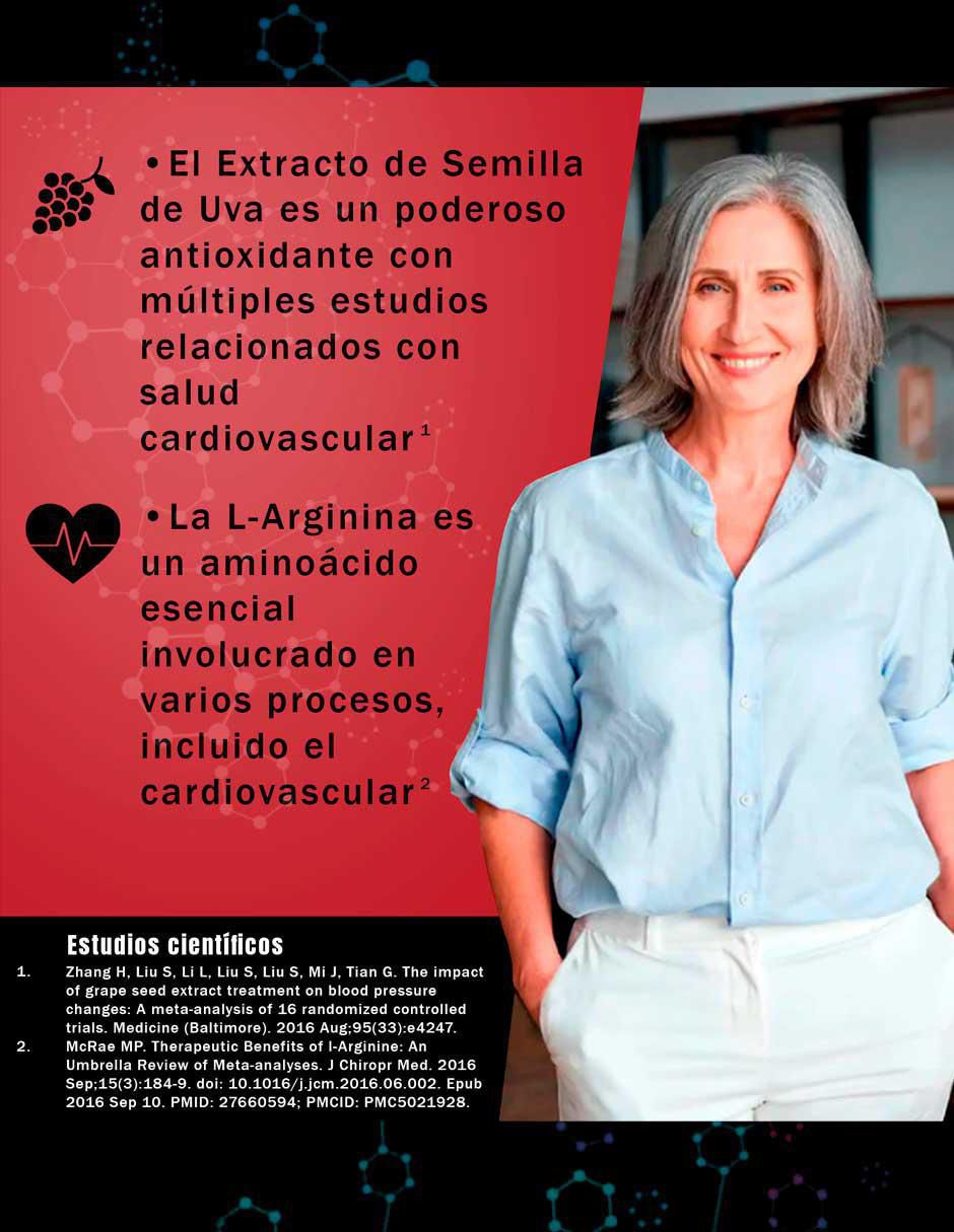 Dynamic Circulation con arginina de 90 cápsulas 3