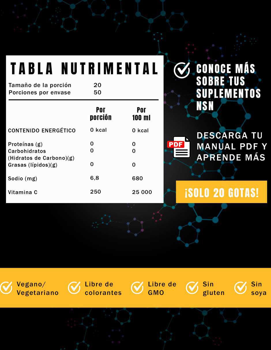 Vitamina C sabor cereza de 50 ml 6