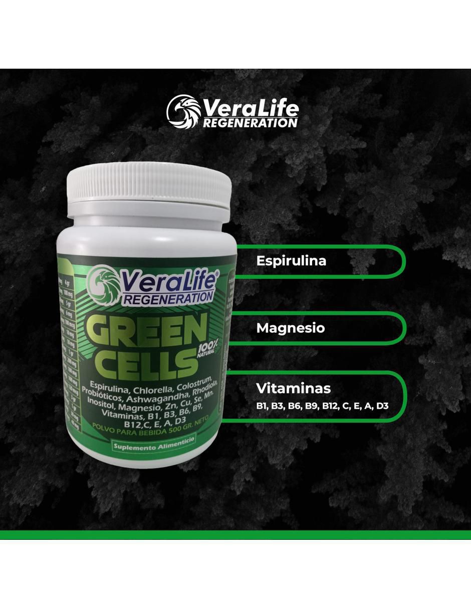 Green Cells con magnesio de 500 g 3