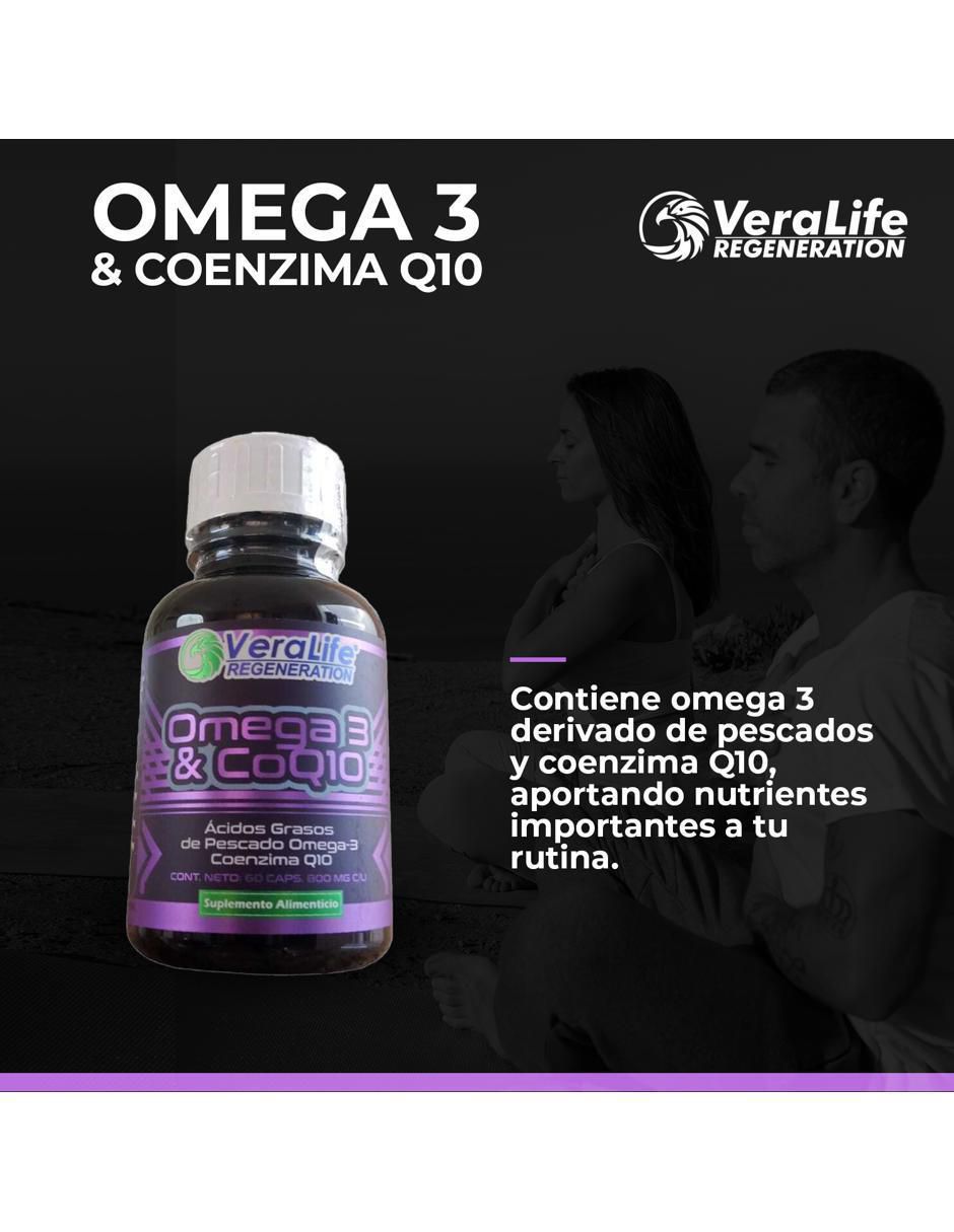 Omega 3 CoQ10 de 60 cápsulas 2