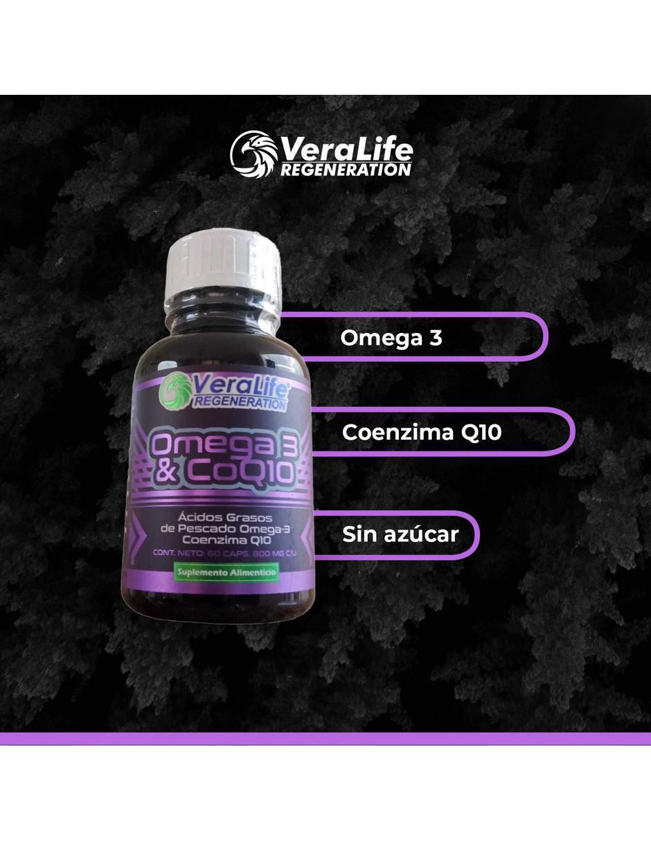 Omega 3 CoQ10 de 60 cápsulas 3