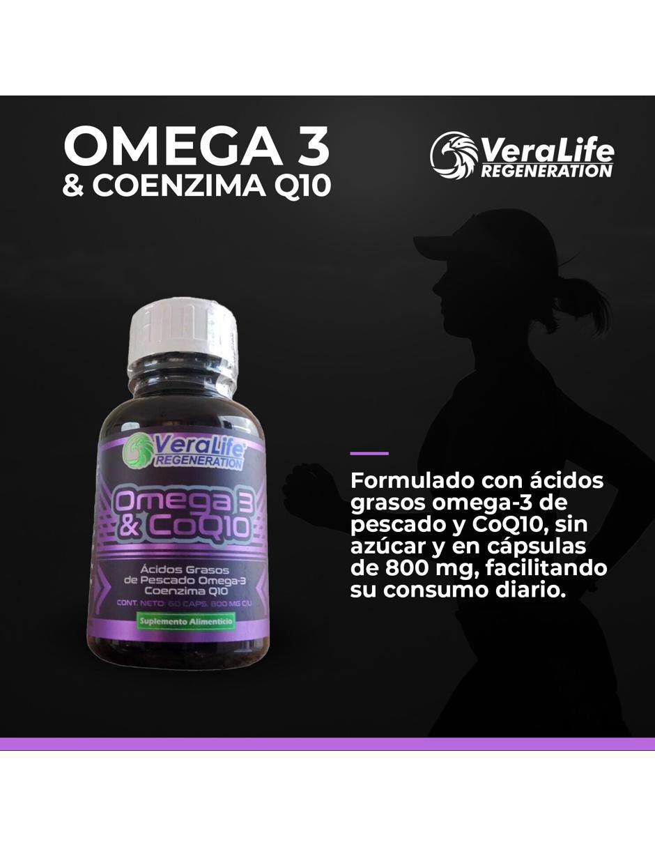 Omega 3 CoQ10 de 60 cápsulas 4