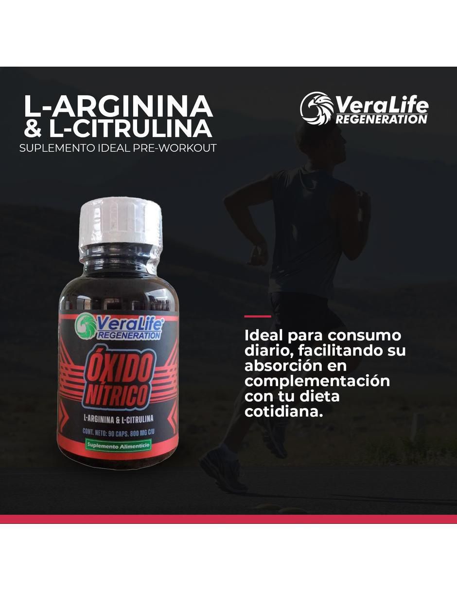 Oxido Nitrico con l-arginina de 90 cápsulas 5