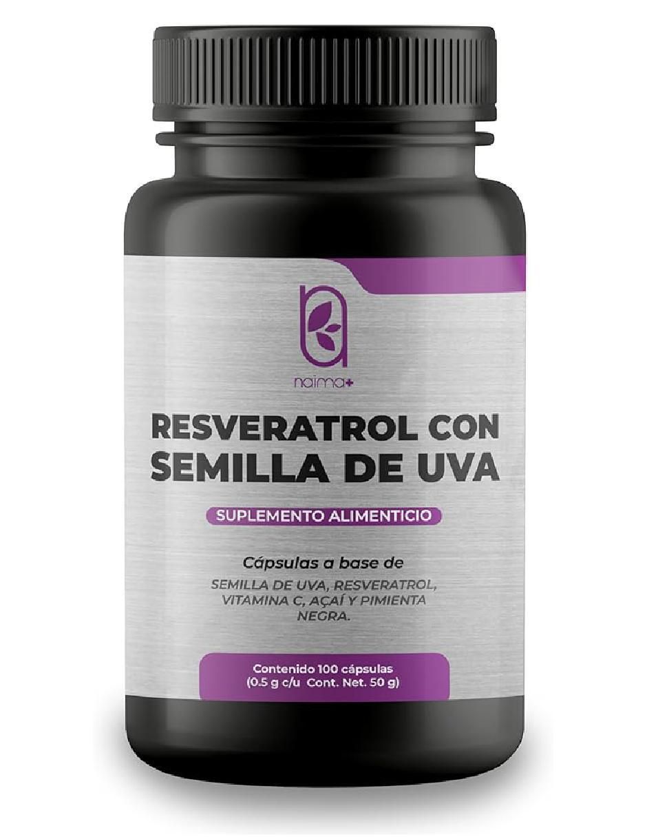 Resveratrol de 100 cápsulas