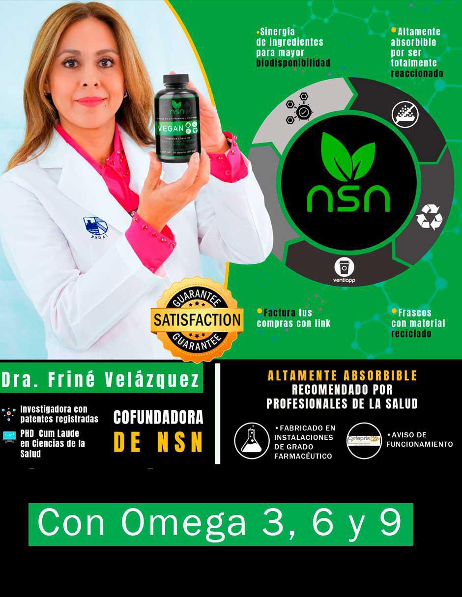Vegan Omega 3, 6 y 9 de 100 cápsulas 4