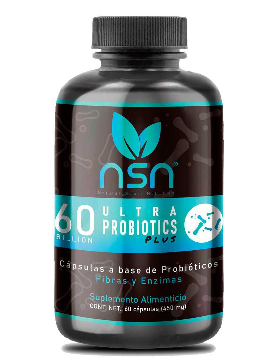 Ultra Probióticos con probióticos 60 billones de 60 cápsulas