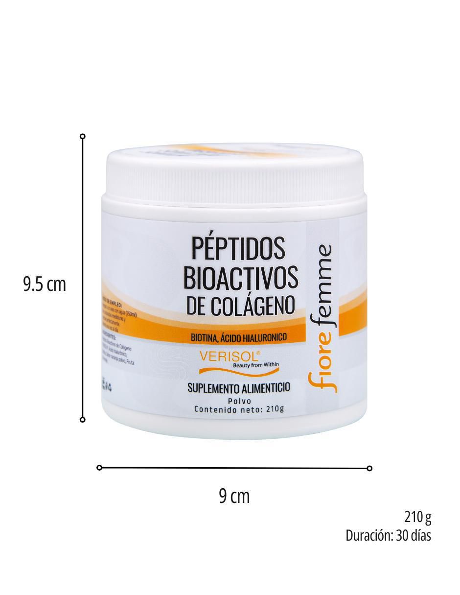 Beauty Péptidos Bioactivos de Colágeno con ácido hialurónico, biotina sabor naranja 5