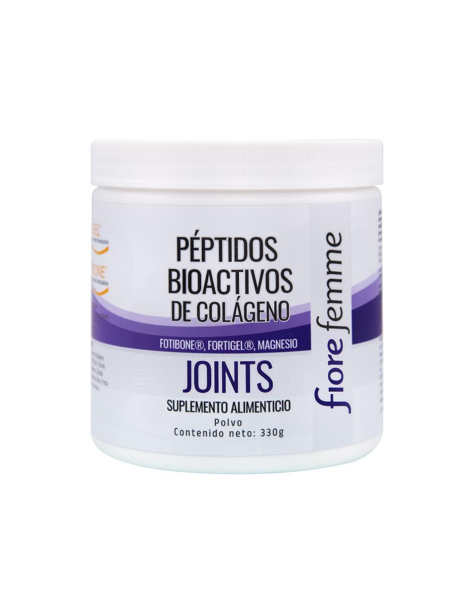 Joints Péptidos Bioactivos de Colágeno con colágeno hidrolizado, citrato de magnesio,vitamina C sabor zarzamora