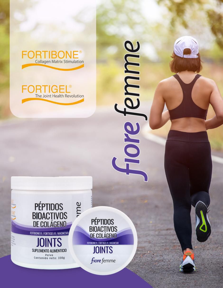 Joints Péptidos Bioactivos de Colágeno con colágeno hidrolizado, citrato de magnesio,vitamina C sabor zarzamora 6