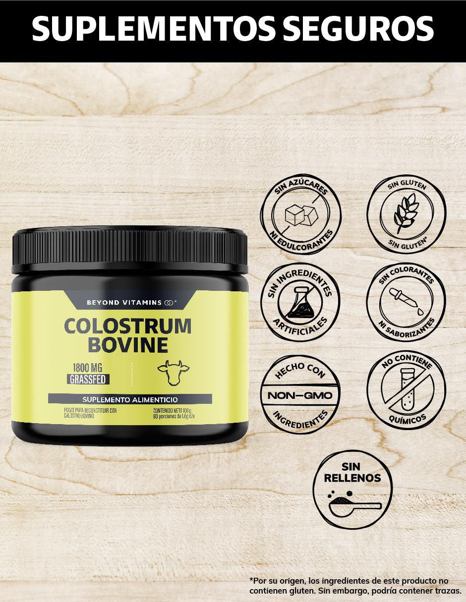 Calostro Bovino Grass Fed 30% de 108 g 2