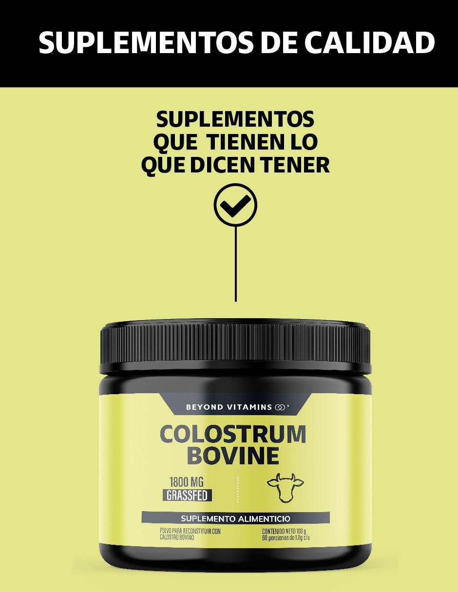 Calostro Bovino Grass Fed 30% de 108 g 3