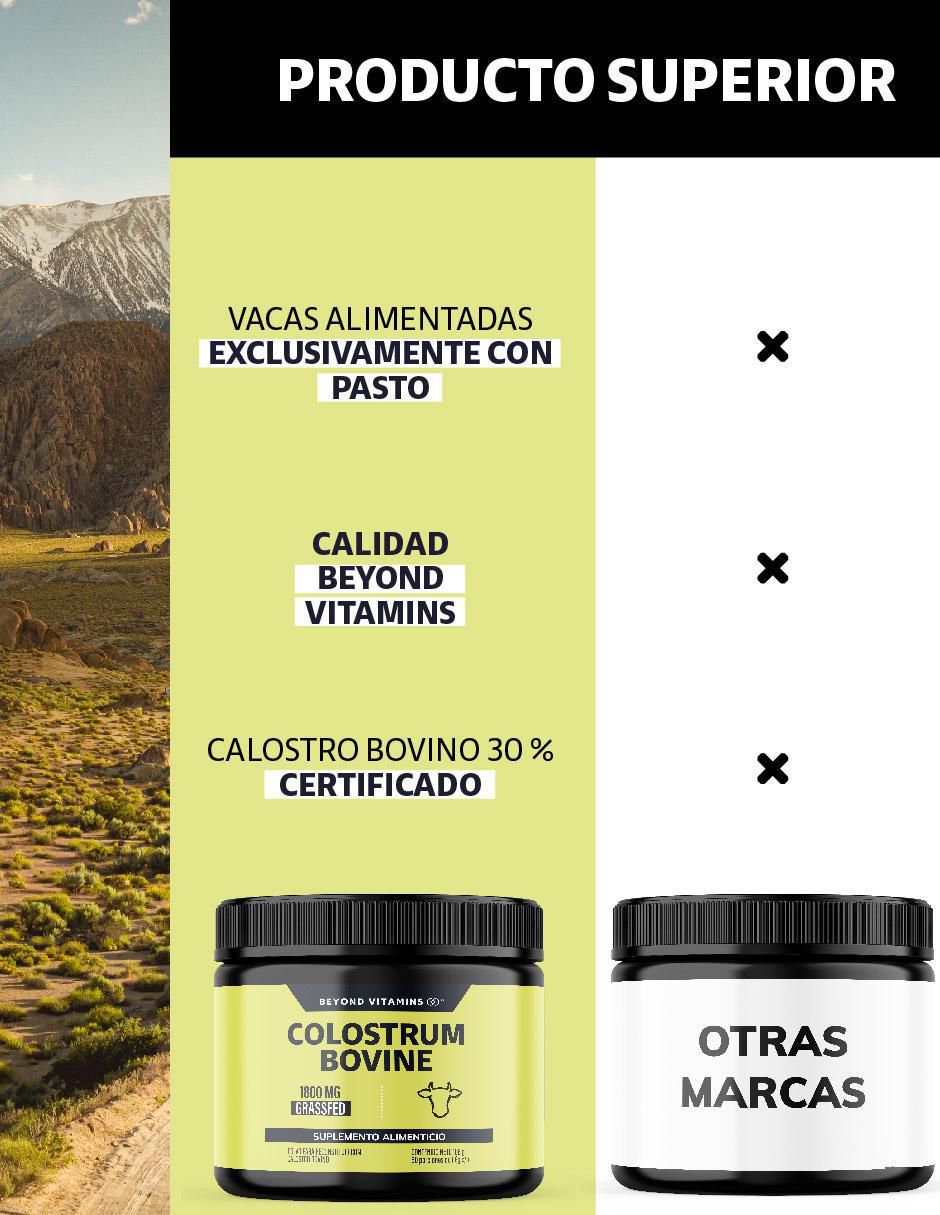 Calostro Bovino Grass Fed 30% de 108 g 6
