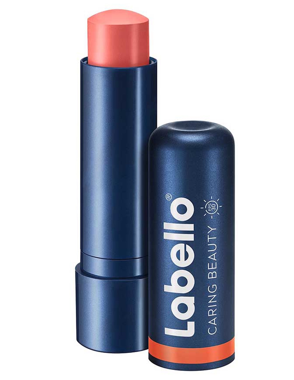 Bálsamo facial Caring Beauty Lip & Cheek Coral para hidratar