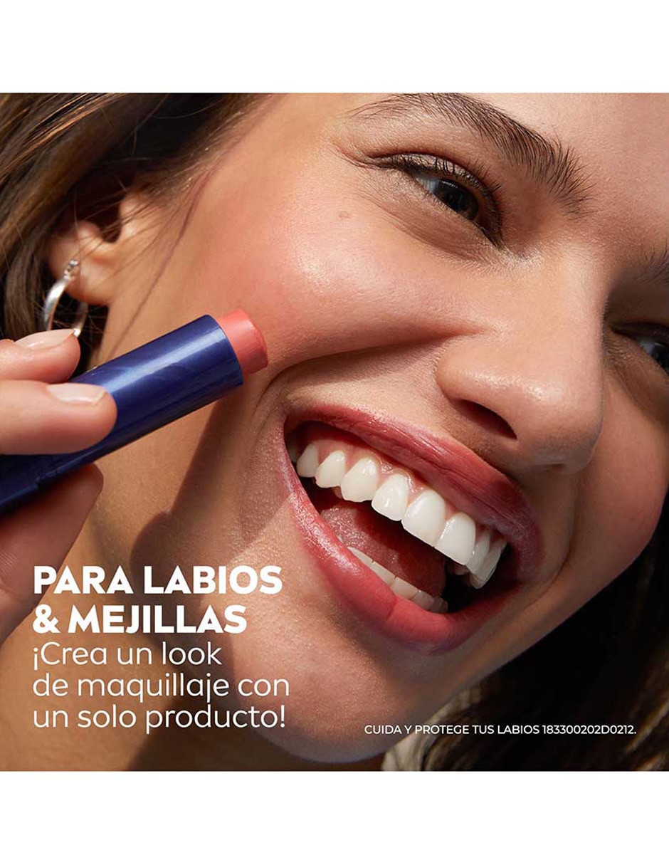Bálsamo facial Caring Beauty Lip & Cheek Coral para hidratar 5