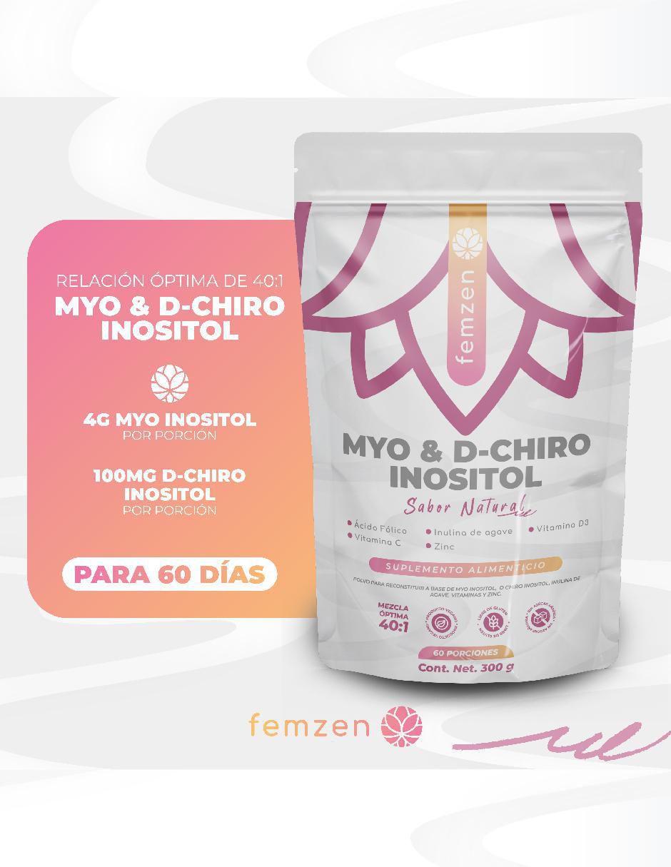 Myo & D-Chiro Inositol de 300 g 3