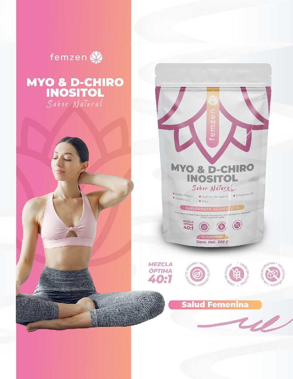 Myo & D-Chiro Inositol de 300 g 4