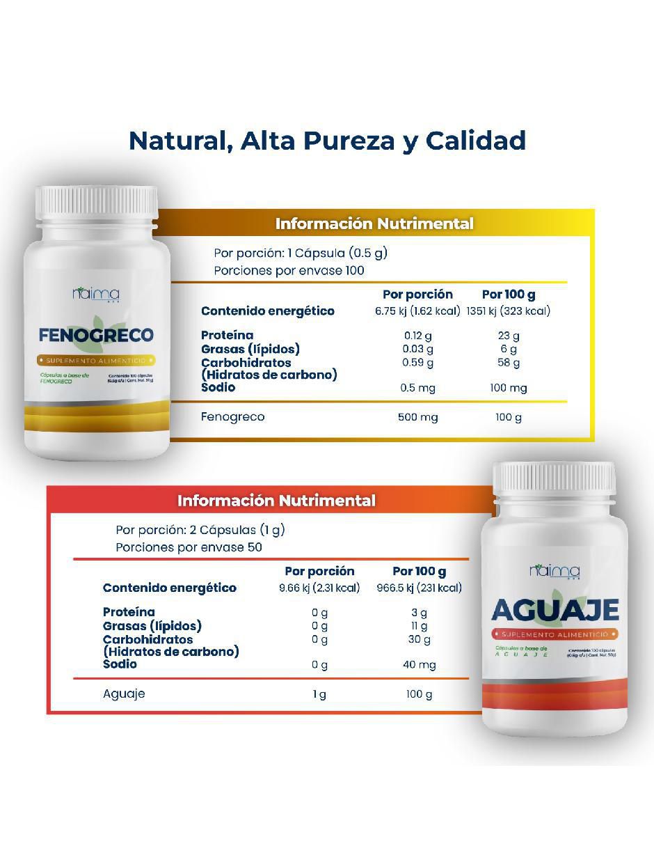 Fenogreco y Aguaje 7