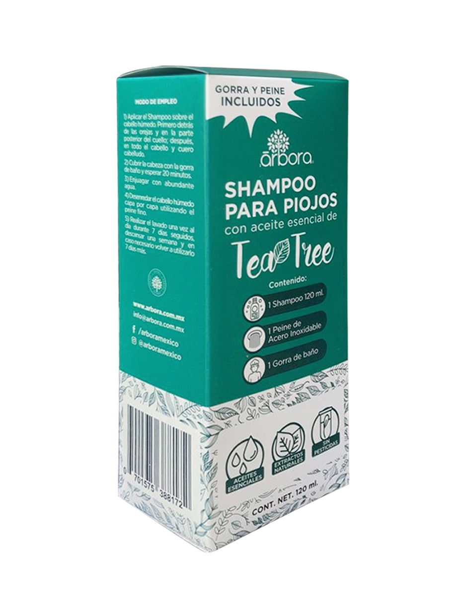 Shampoo para cabello Tea Tree 120 ml Shampoo para cabello Tea Tree 120 ml