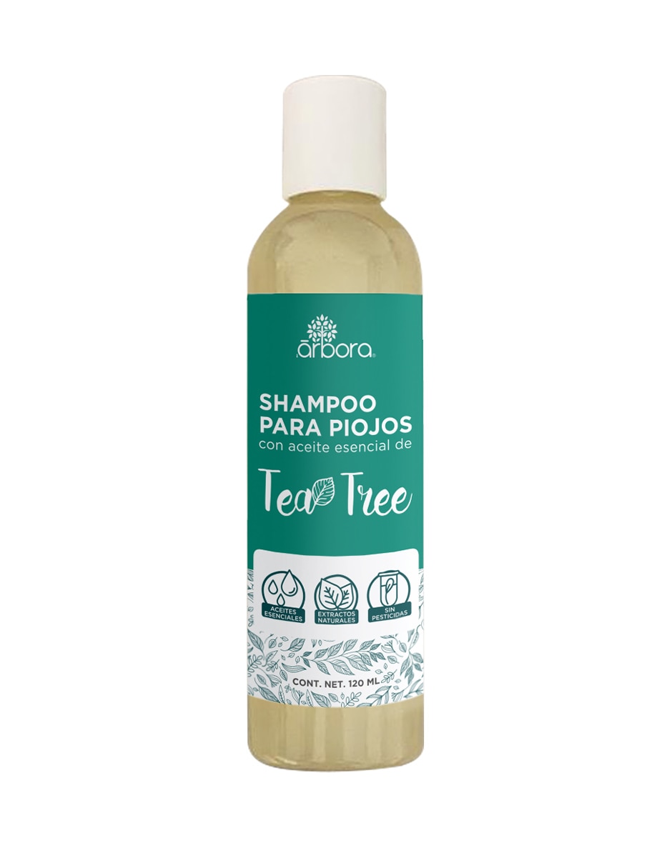 Shampoo para cabello Tea Tree 120 ml 3
