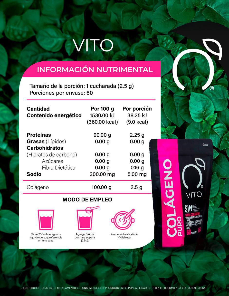 Colágeno Hidrolizado Puro de 300 g 2