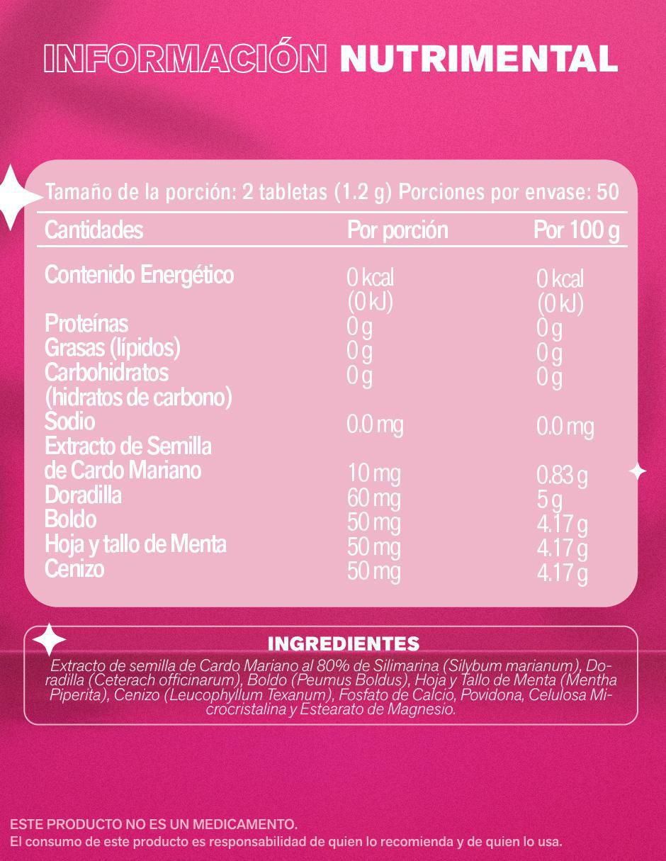 Sili Comp con cardo mariano de 100 tabletas 2