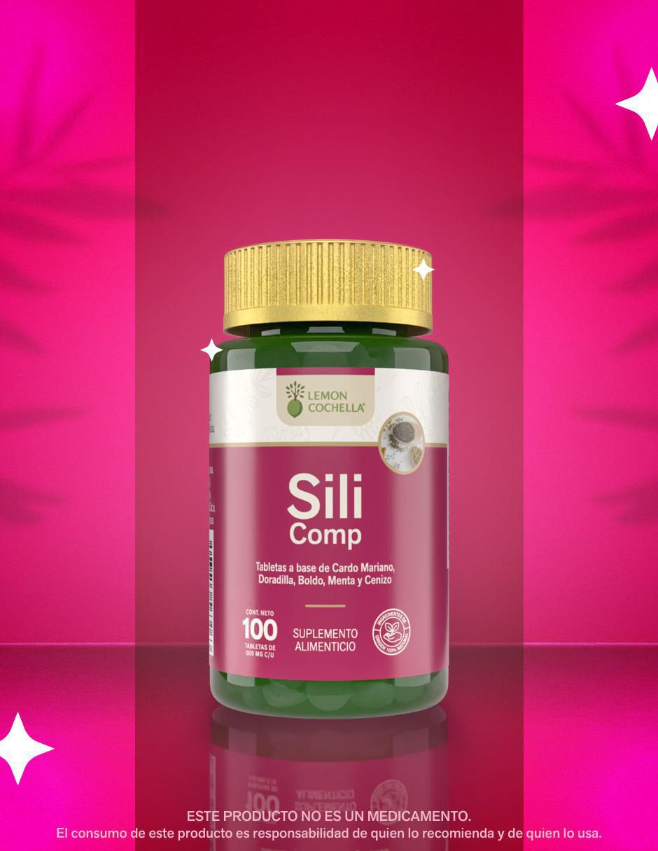 Sili Comp con cardo mariano de 100 tabletas 5