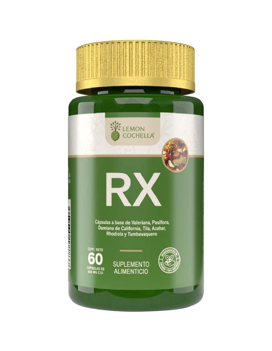 RX con pasiflora de 60 cápsulas