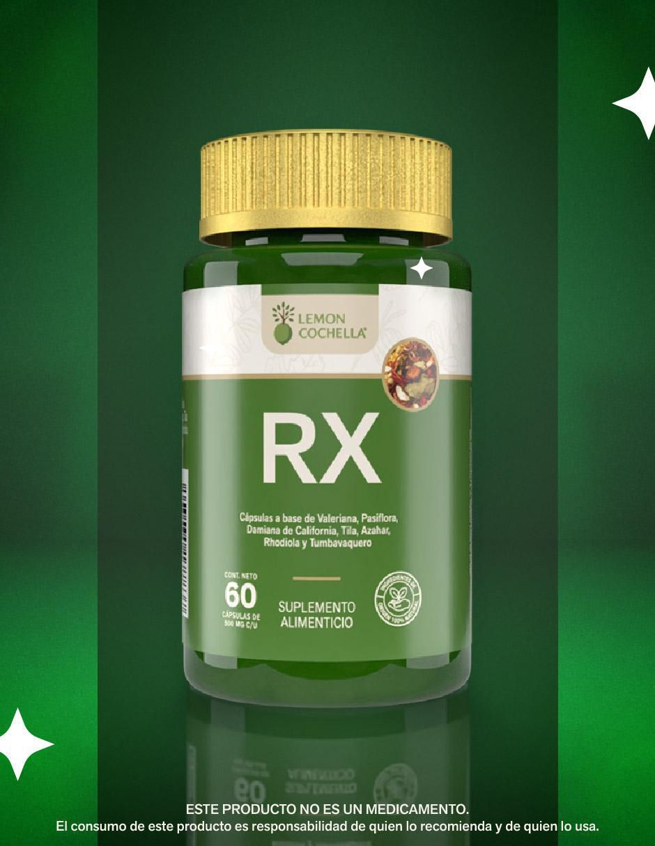 RX con pasiflora de 60 cápsulas 3