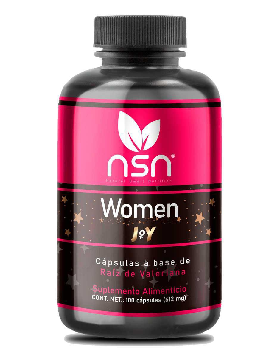 Women Joy con fenogreco, damiana y maca negra de 100 cápsulas