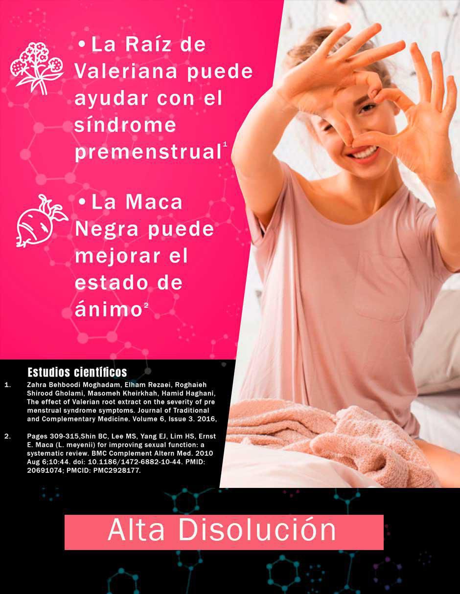 Women Joy con fenogreco, damiana y maca negra de 100 cápsulas 3
