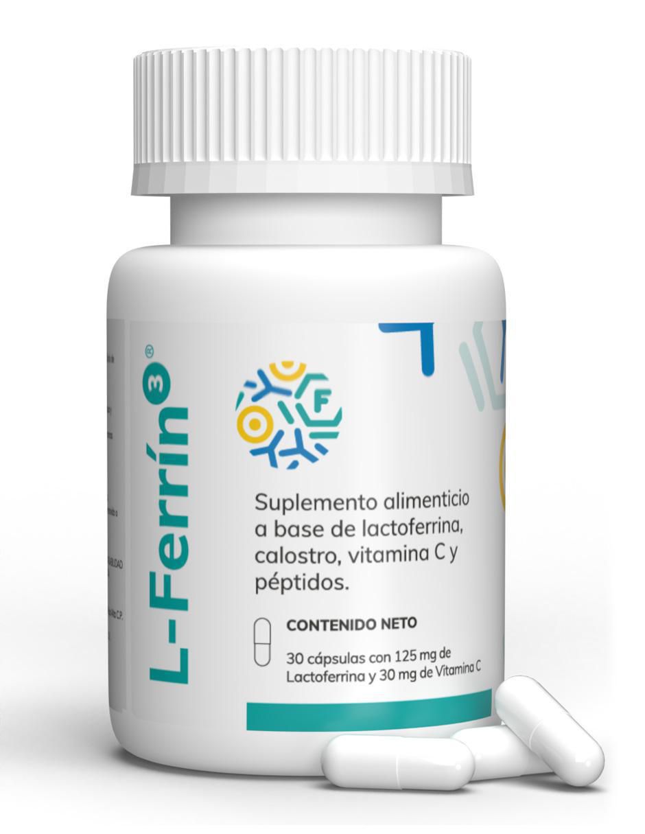 L-Ferrín con calostro bovino de 60 cápsulas
