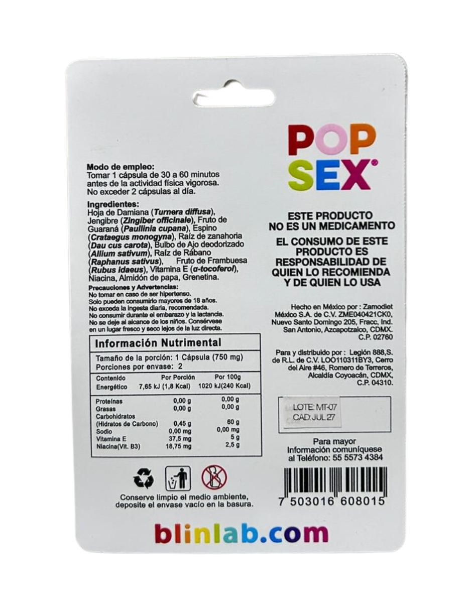 Pop Sex Blinlab 2
