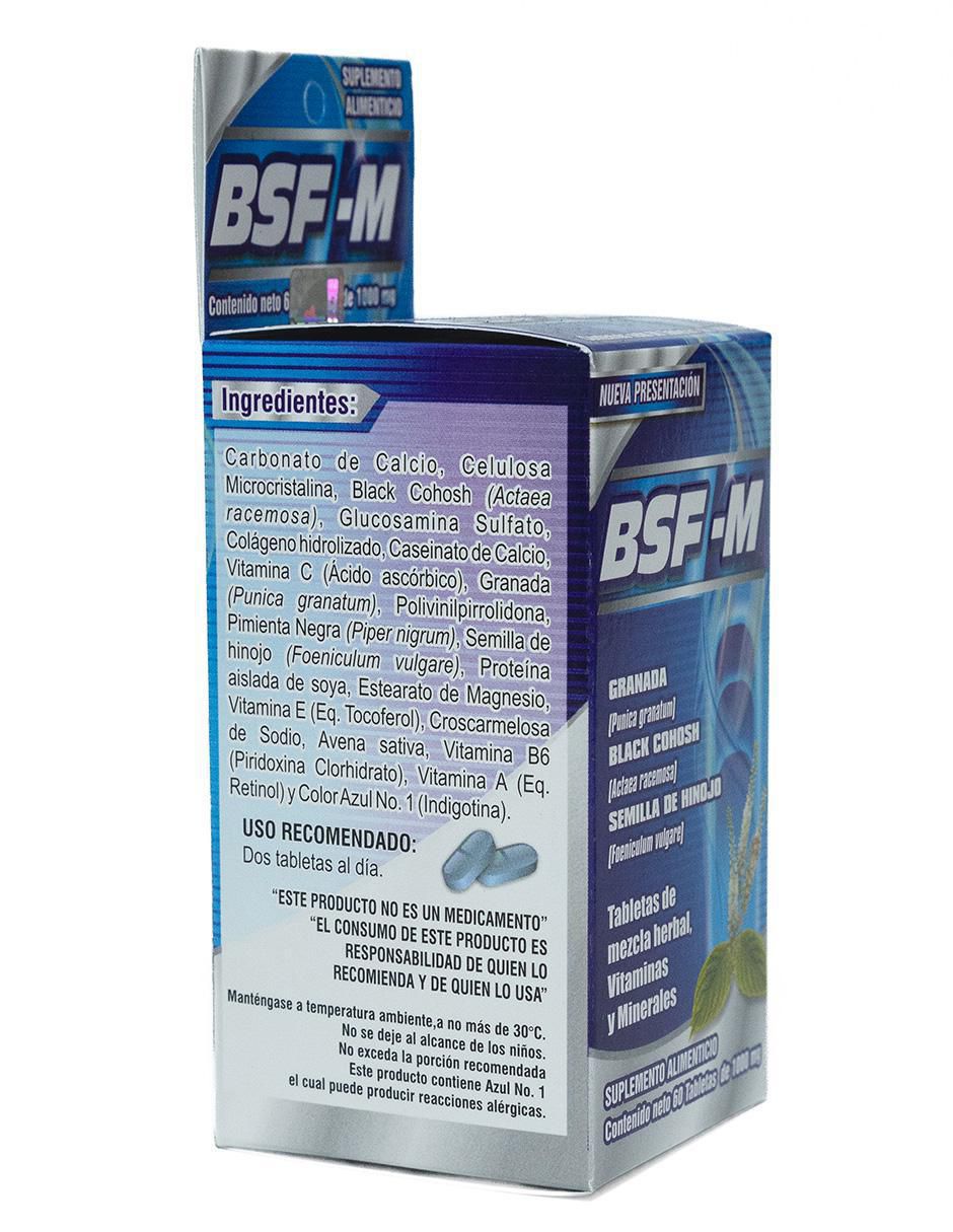 -M Bsf con glucosamina de 60 tabletas 3