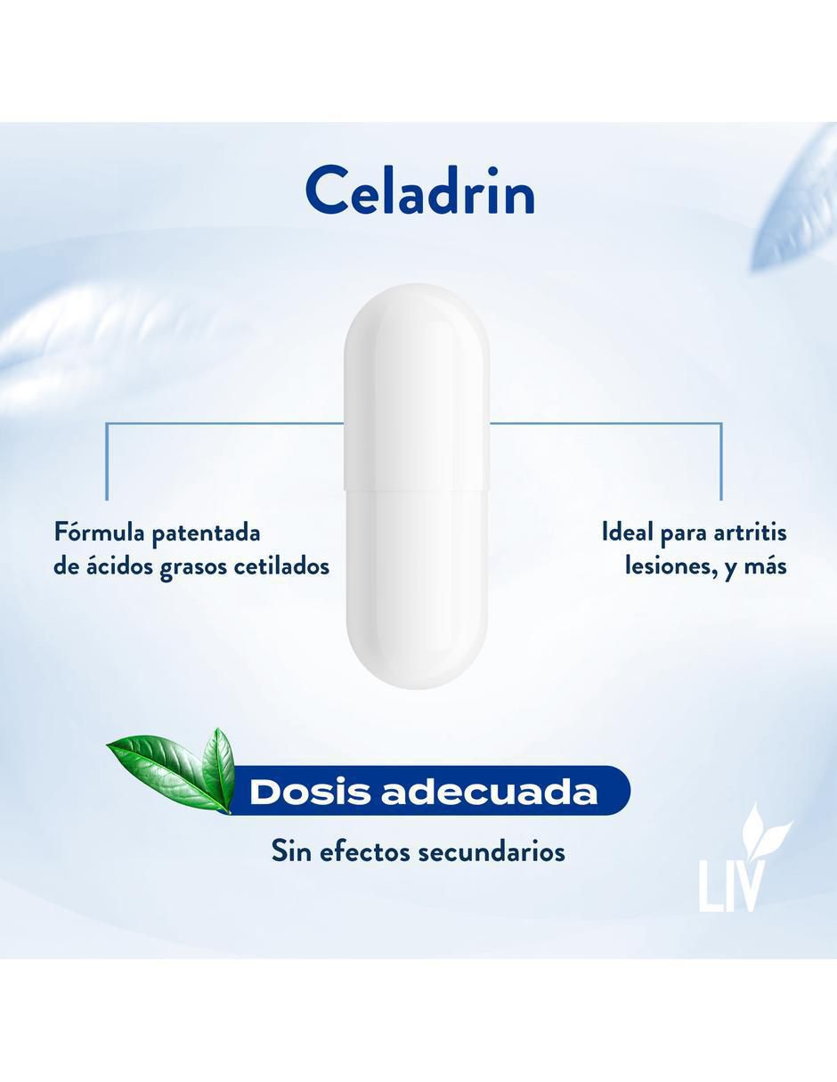 Celadrin con vitaminas y minerales de 90 cápsulas 4