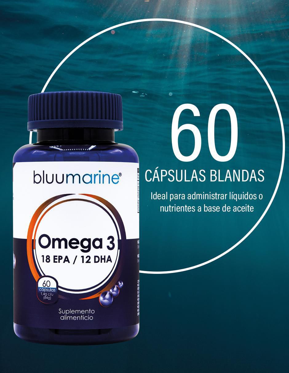 Omega 3 18 EPA 12 DHA con vitamina e de 60 cápsulas 4