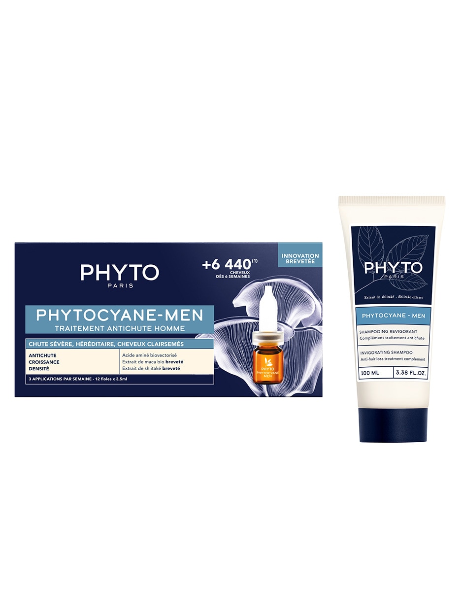 Tratamiento para capilar cyane-Men anticaída Phyto