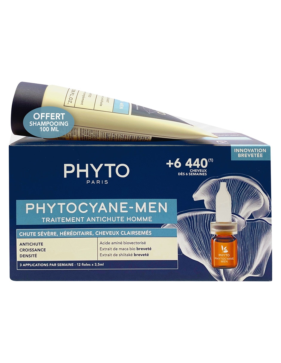 Tratamiento para capilar cyane-Men anticaída Phyto 4