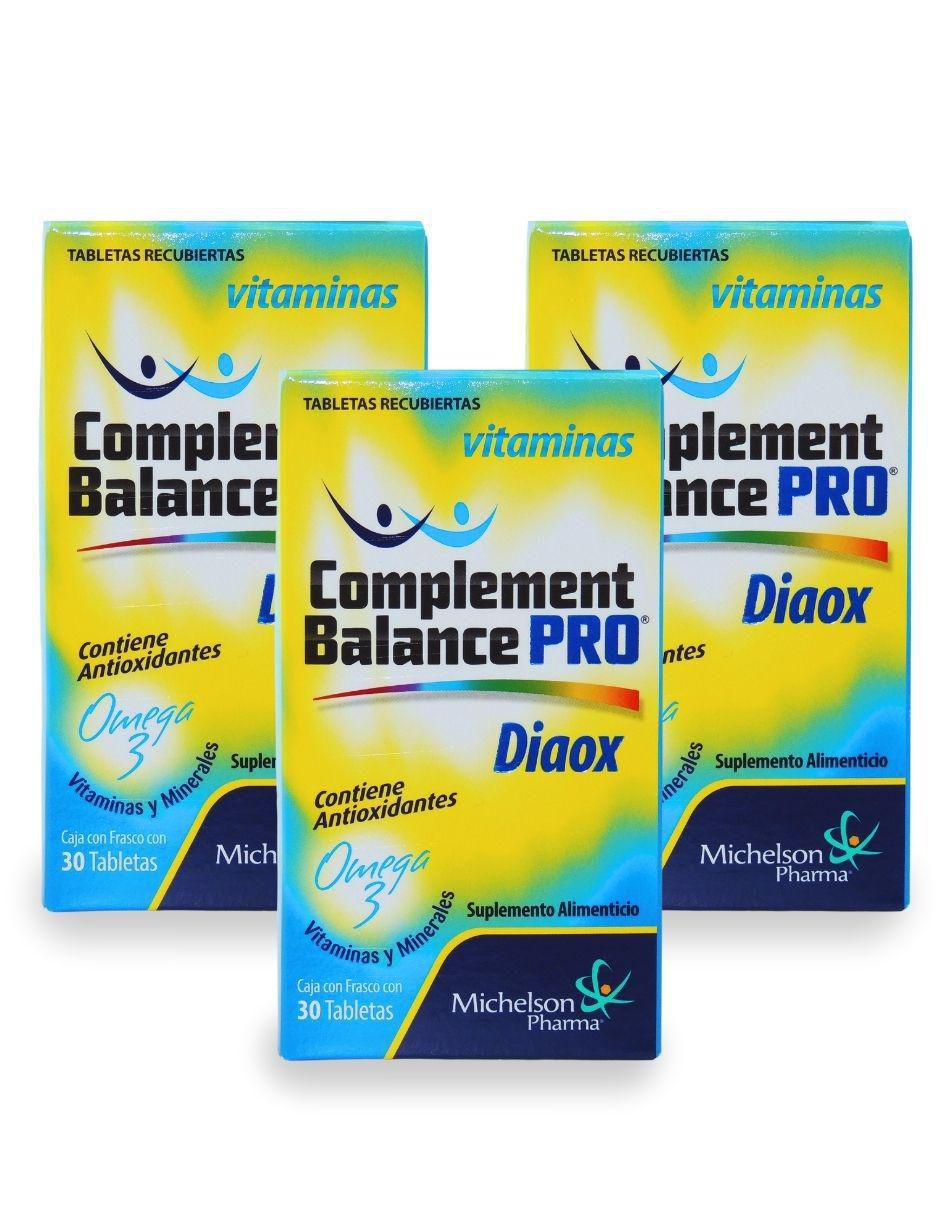Complement Balance PRO Diaox con omega 3 de 30 tabletas Complement Balance PRO Diaox con omega 3 de 30 tabletas