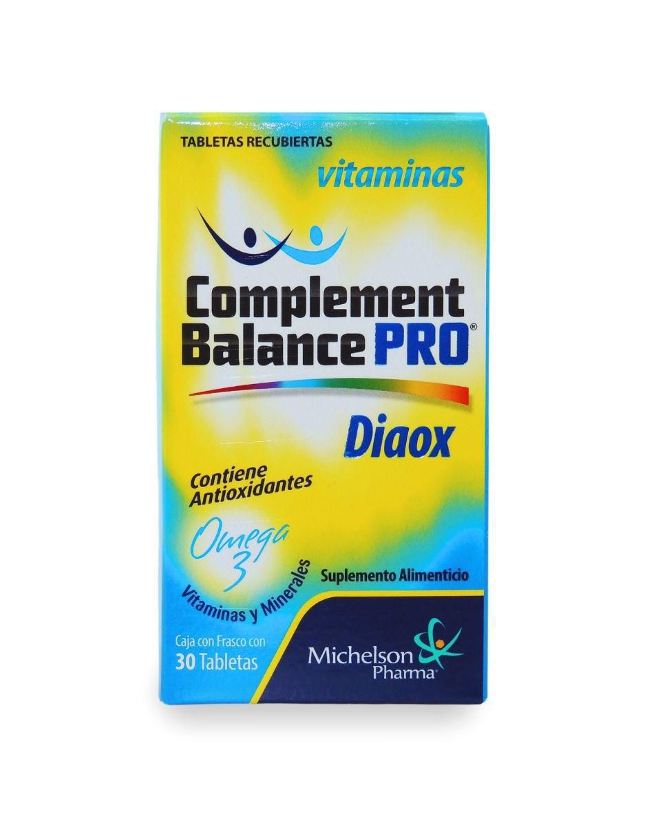 Complement Balance PRO Diaox con omega 3 de 30 tabletas 2