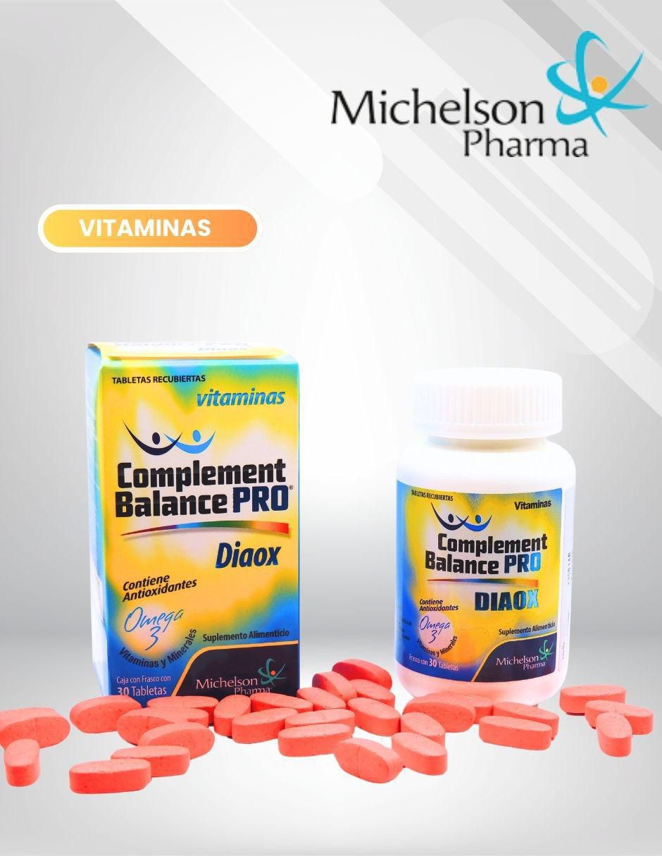 Complement Balance PRO Diaox con omega 3 de 30 tabletas 5