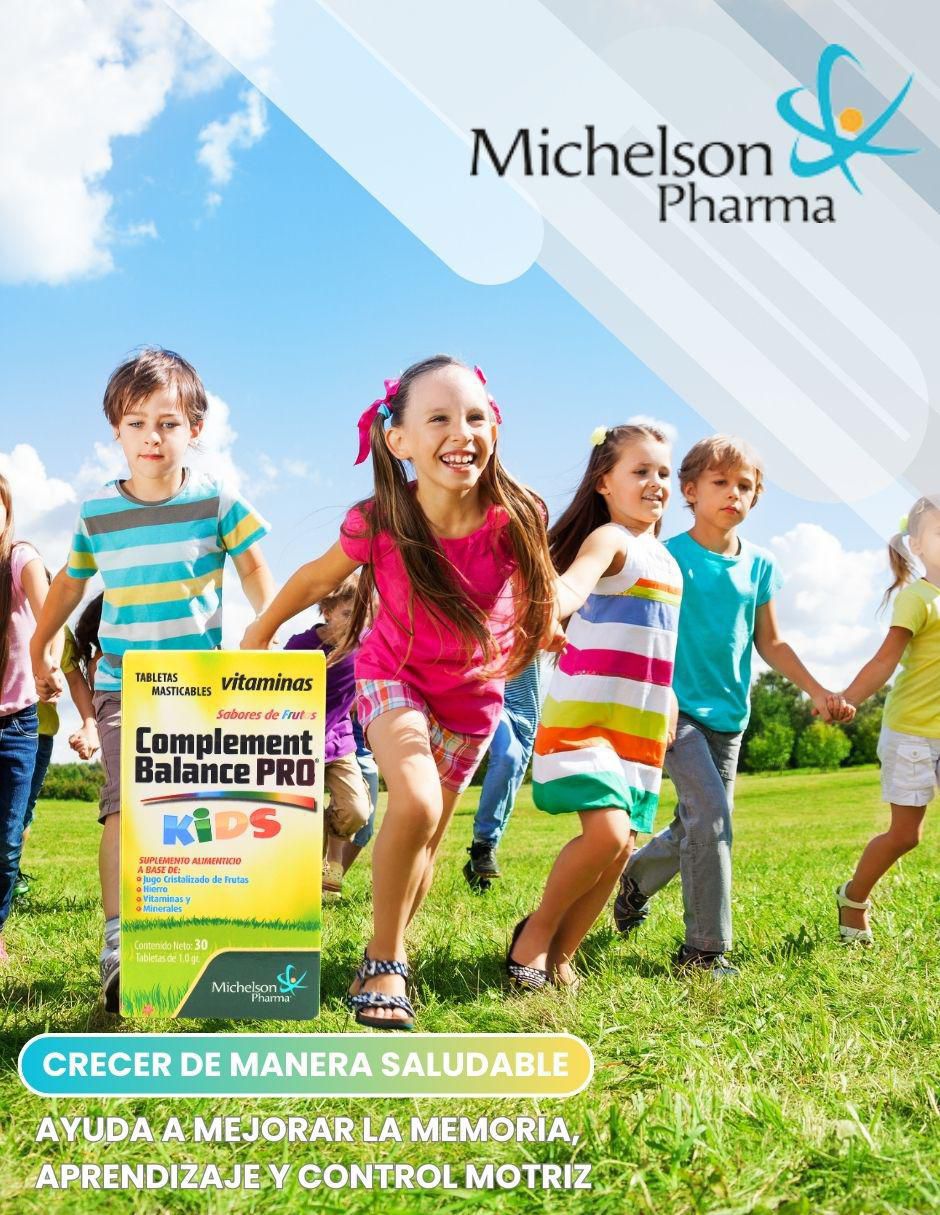 Complement Balance PRO Kids con hierro sabor frutas de 30 tabletas 6