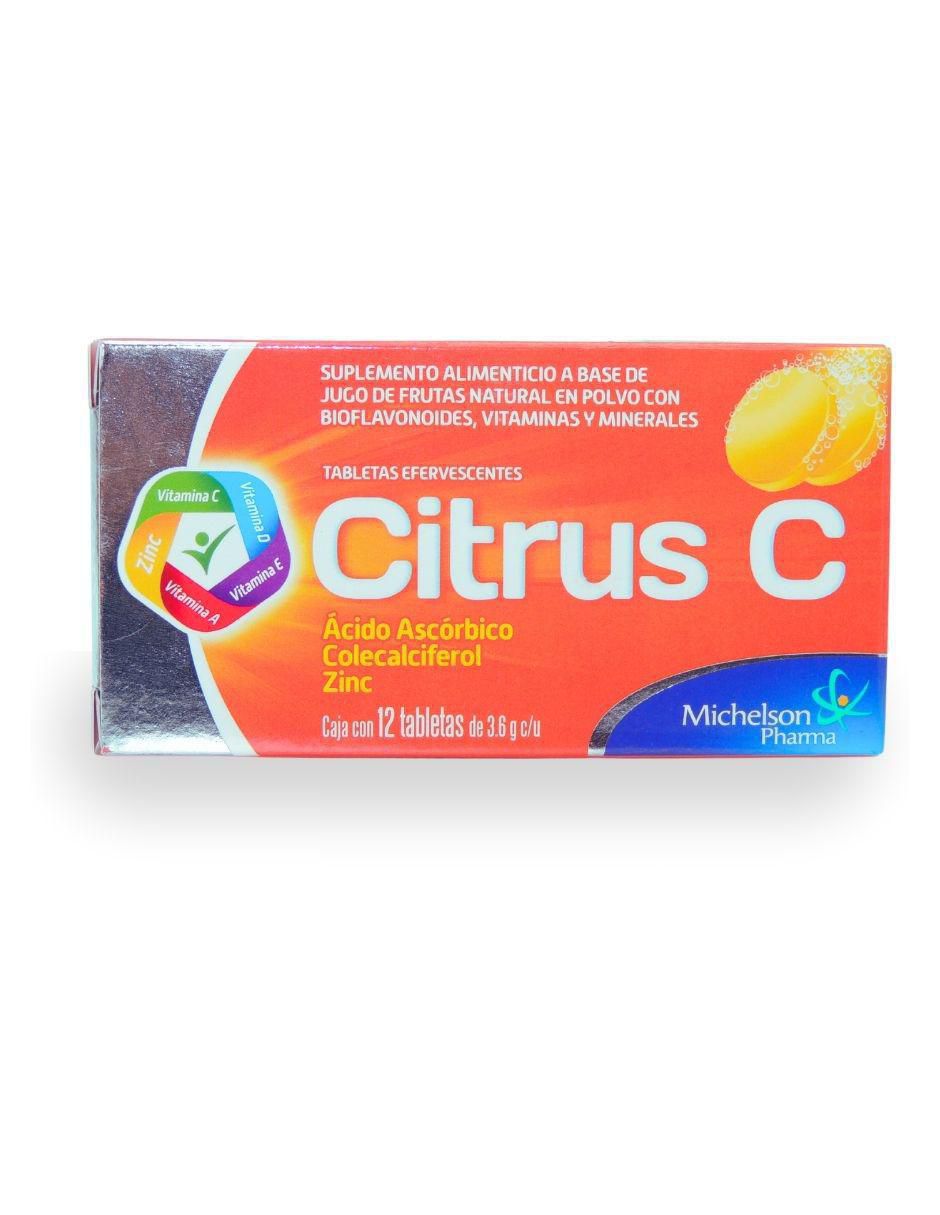 Citrus C con vitamina C sabor frutas 2